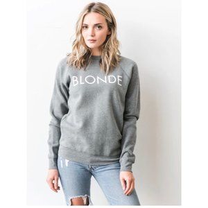 Brunette The Label Blonde Crew Sweatshirt